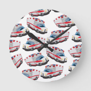 Ambulance Round Clock