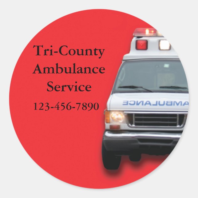 Ambulance Sticker (Front)