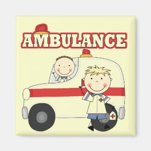 Ambulance T-shirts and Gifts Magnet