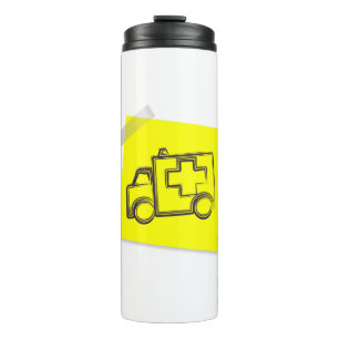 Ambulance Thermal Tumbler