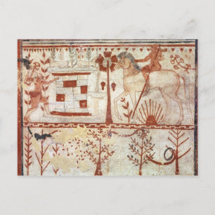 Ambush of the Trojan Prince Troilus Postcard