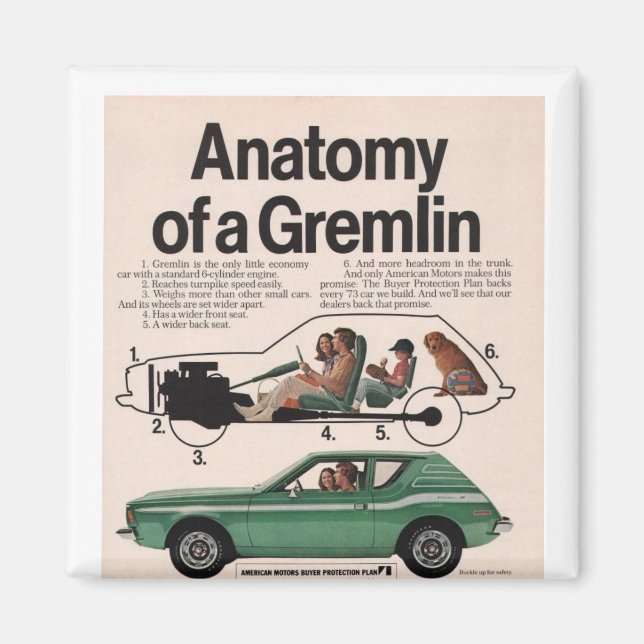 AMC Gremlin Magnet (Front)