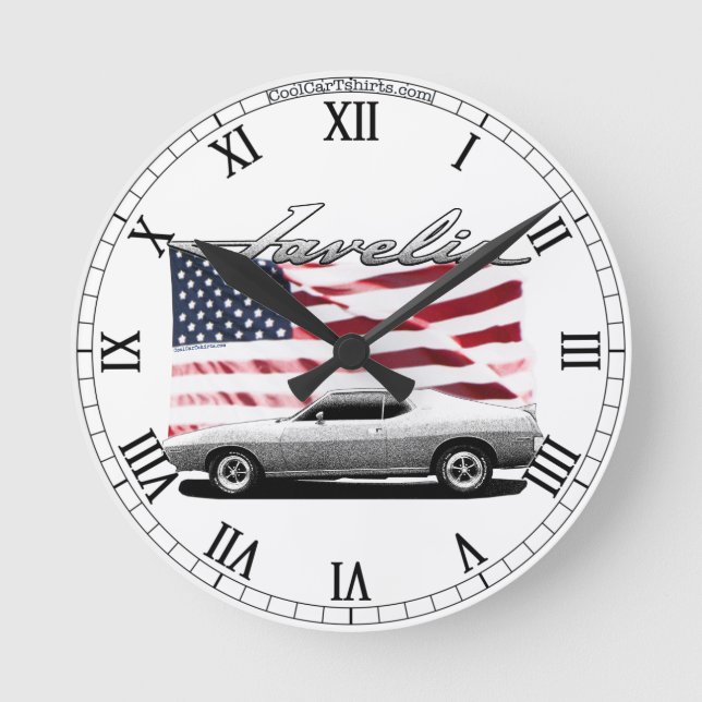 AMC Javelin AMX voiture musculaire - Horloge (Recto)