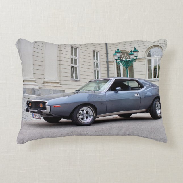 AMC Javelin SST 1974 Decorative Pillow (Front)
