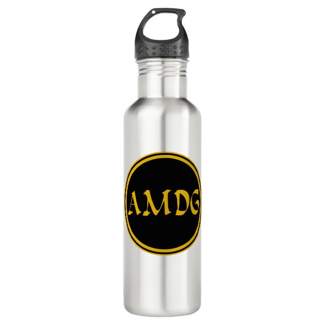 AMDG 710 ML WATER BOTTLE (Front)