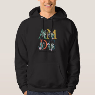 AMDG Ad Majorem Dei Gloriam Latin Catholic Mom Mot Hoodie
