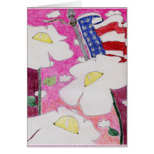 Âme aliénée : Ciel de rose de drapeau des trois