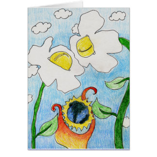 Âme aliénée : Deux fleurs avec un monde