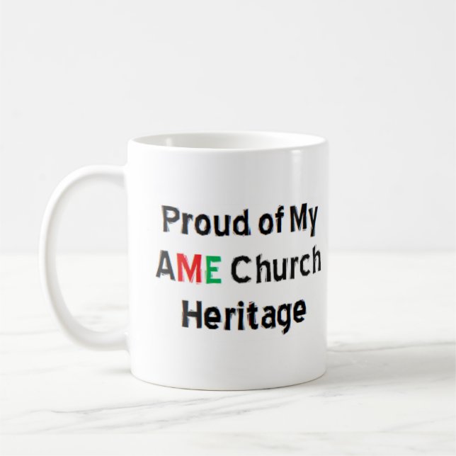ame church heritage coffee mug (Left)