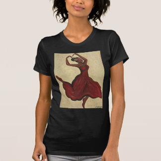 Âme dans le T-shirt de mouvement
