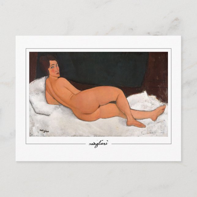 Amedeo Modigliani #133 - Fine Art Postcard (Front)