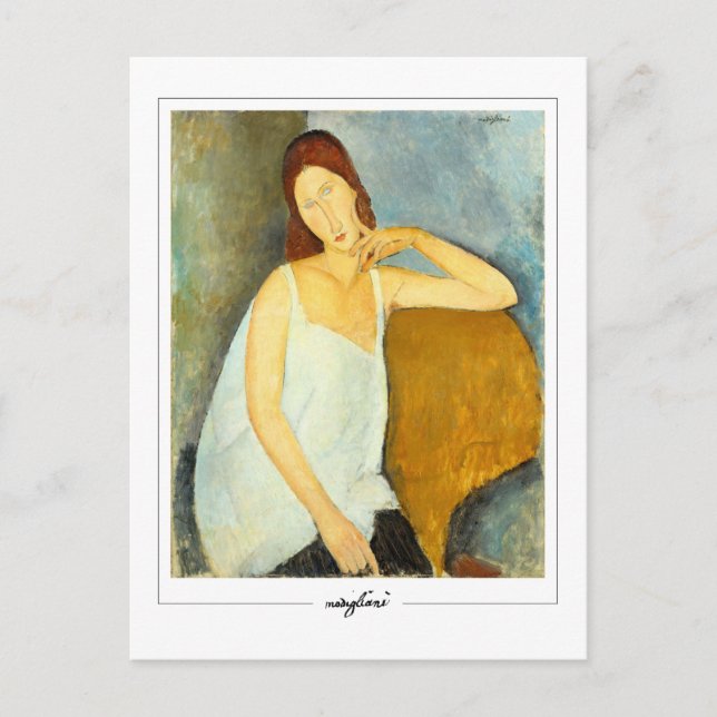 Amedeo Modigliani #17 - Fine Art Postcard (Front)