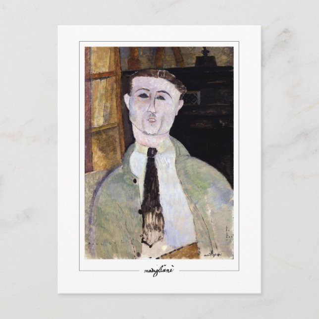 Amedeo Modigliani #352 - Fine Art Postcard (Front)