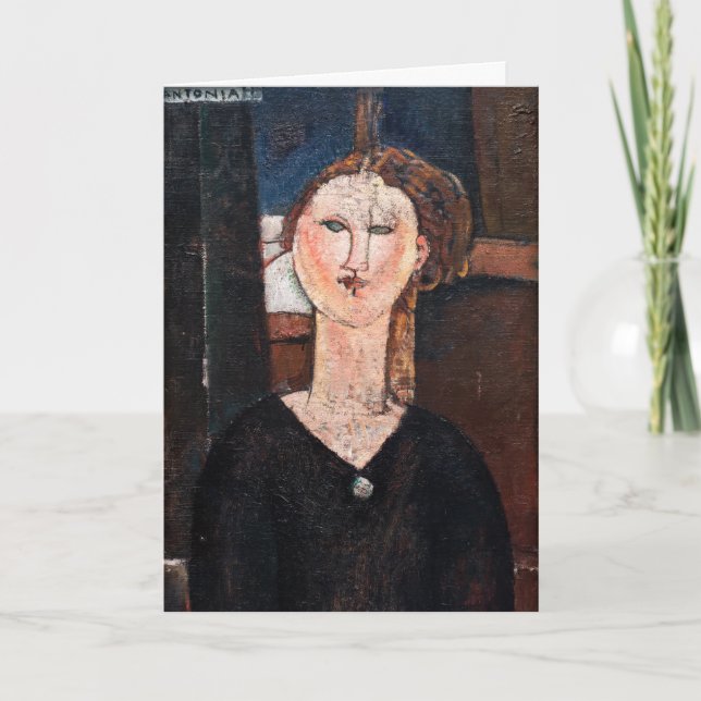 Amedeo Modigliani - Antonia Card (Front)