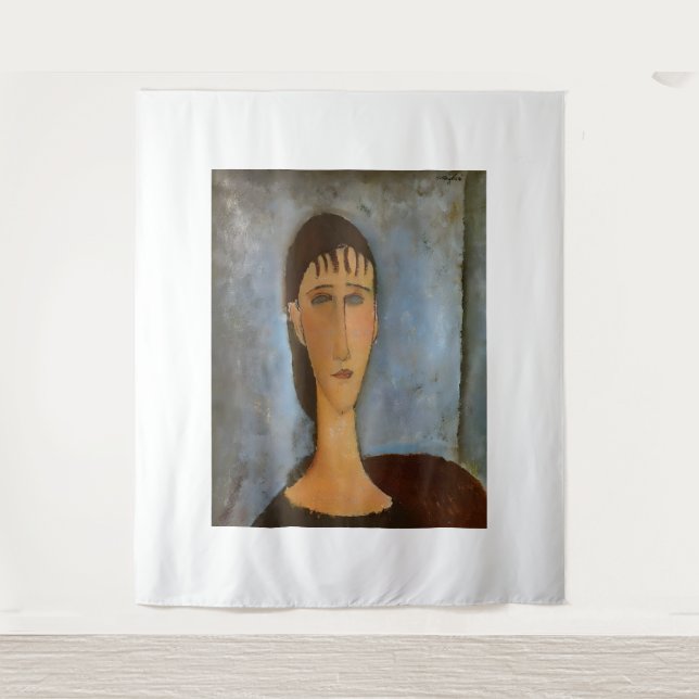 Amedeo Modigliani art painting Tapestry (Front)
