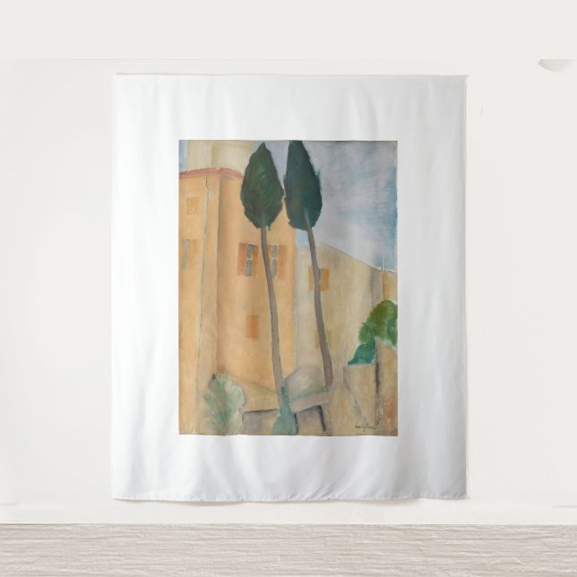 Amedeo Modigliani art Tapestry (Front)
