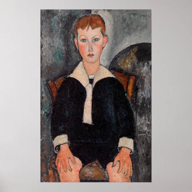 Amedeo Modigliani - Boy in Sailor Suit Poster (Front)