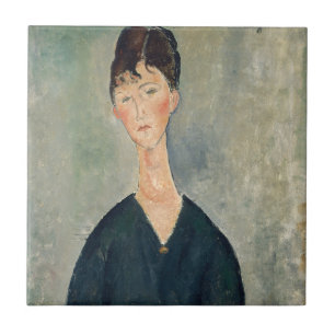 Amedeo Modigliani - Cafe singer Tile