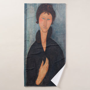 Amedeo Modigliani - Femme aux yeux bleus