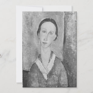 Amedeo Modigliani - Girl in a Sailor's Blouse Invitation
