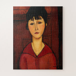Amedeo Modigliani - Head Of A Young Girl Jigsaw Puzzle