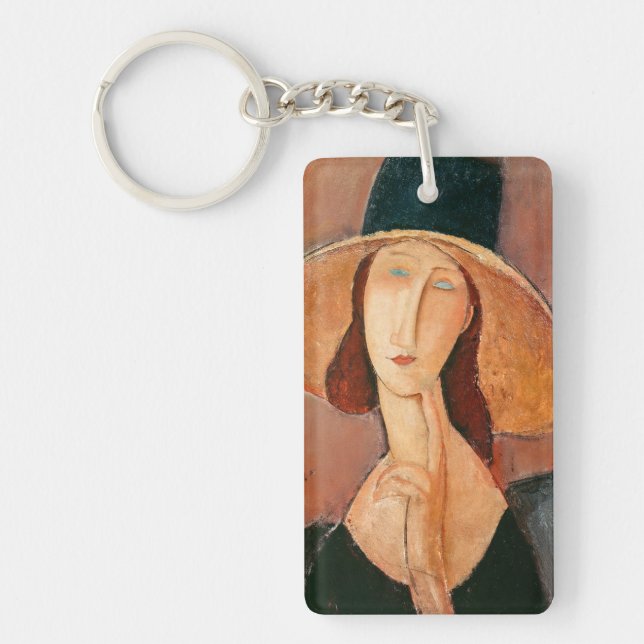 Amedeo Modigliani - Jeanne Hebuterne en grand Casq (Devant)