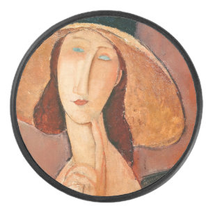 Amedeo Modigliani - Jeanne Hebuterne en grand Casq