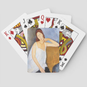 Amedeo Modigliani - Jeanne Hebuterne Playing Cards