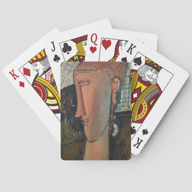 Amedeo Modigliani - Lola de Valence Playing Cards (Back)