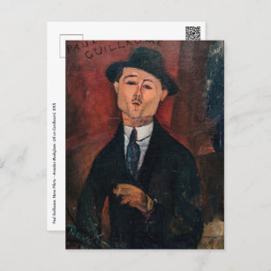 Amedeo Modigliani - Paul Guillaume, Novo Pilota Postcard