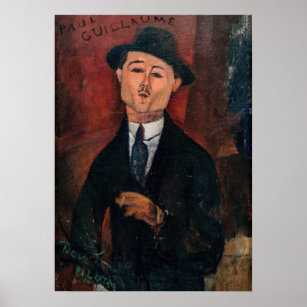 Amedeo Modigliani - Paul Guillaume, Novo Pilota Poster