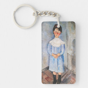 Amedeo Modigliani - Petite fille en bleu