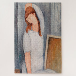 Amedeo Modigliani - Portrait Jeanne Hebuterne #1 Jigsaw Puzzle