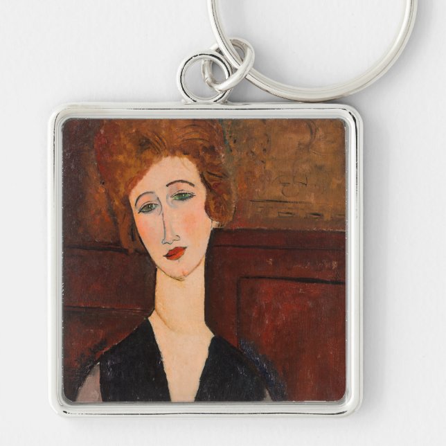Amedeo Modigliani - Portrait of a Woman Keychain (Front)