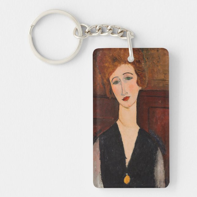 Amedeo Modigliani - Portrait of a Woman Keychain (Front)