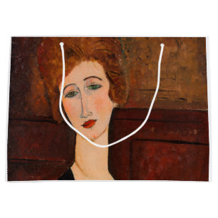 Amedeo Modigliani - Portrait of a Woman Large Gift Bag