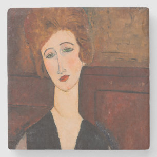 Amedeo Modigliani - Portrait of a Woman Stone Coaster