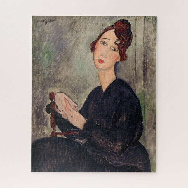 Amedeo Modigliani - Portrait of Dedie Hayden Jigsaw Puzzle (Vertical)