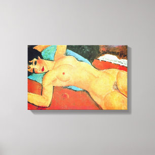 Amedeo Modigliani - Reclining Woman Canvas Print