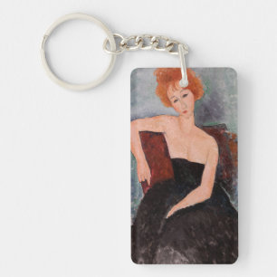 Amedeo Modigliani - Robe de soirée pour filles rou