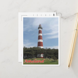 Ameland - Holland - Frisian Islands - Lighthouse - Postcard