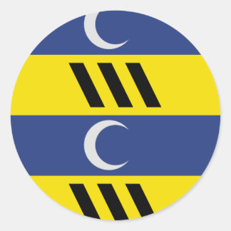 Ameland, Netherlands Classic Round Sticker