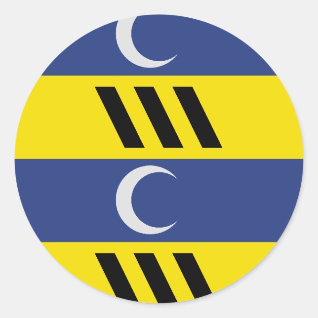 Ameland, Netherlands Classic Round Sticker (Front)