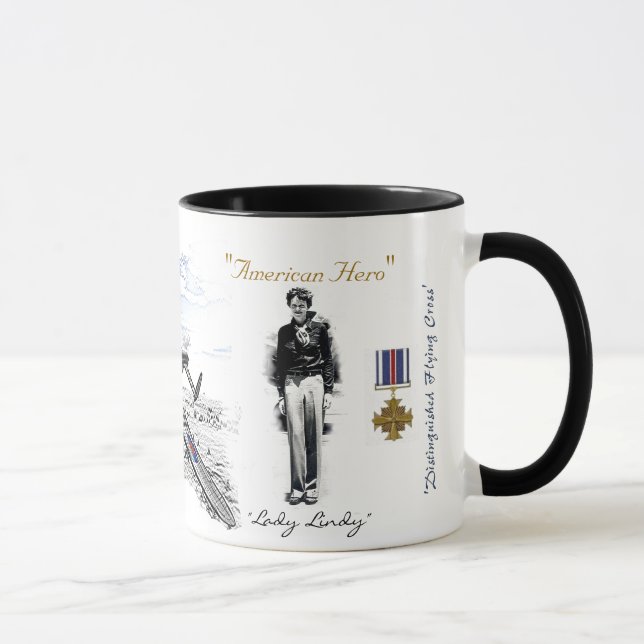 Amelia Earhart Mug (Right)
