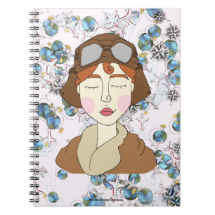 Amelia Earhart - Notable Women Notebook