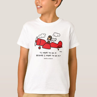 Amelia Earhart t-shirt