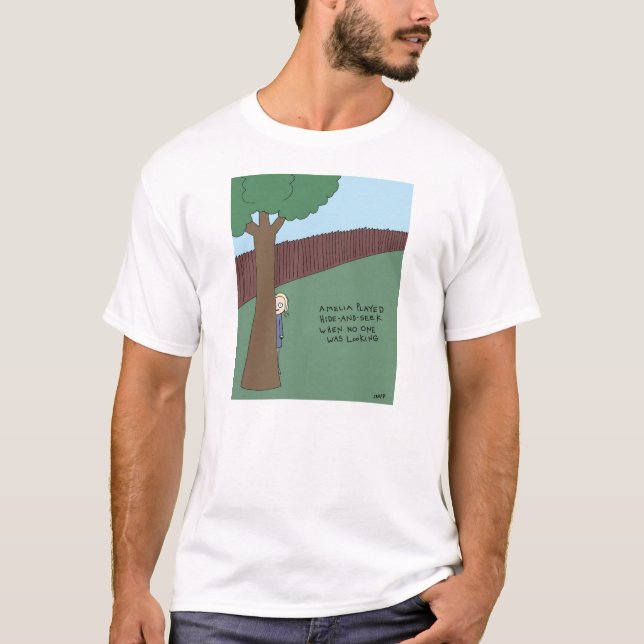 Amelia Hides and Seeks T-Shirt (Front)