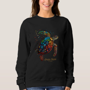 Amelia Island FL Florida Vintage Beach Vacation Se Sweatshirt