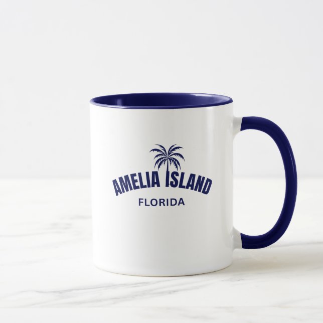 Amelia Island Florida Coffee Mug (Right)