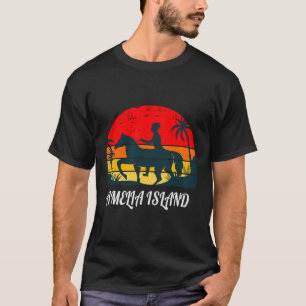 Amelia Island Florida Horseback Riding T-Shirt